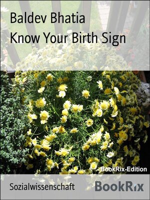 cover image of Know Your Birth Sign